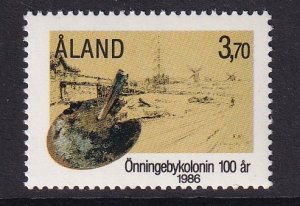 Aland islands #25  MNH  1986  Onnigeby artist colony