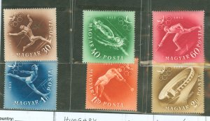 Hungary #1000-1003/C107-C109 Unused Single (Complete Set)