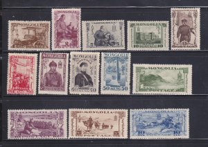 Mongolia 62-74 Set MHR Various