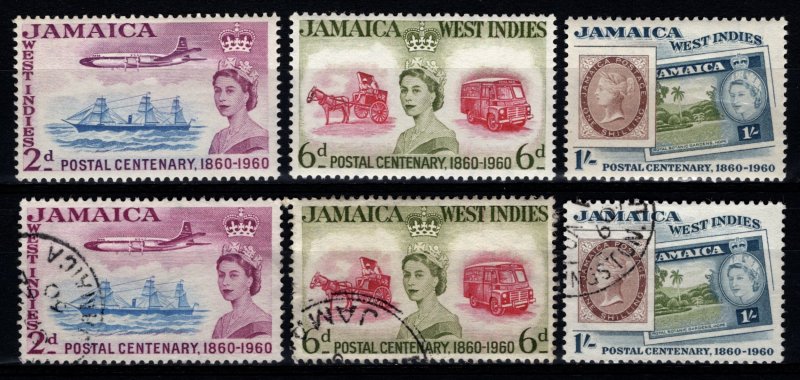 Jamaica 1960 Stamp Centenary, Set [Mint / Used]