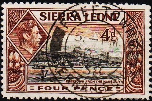 Sierra Leone. 1938 4d S.G.193 Fine Used