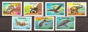 Tanzania - Mi. 1775-81 (Animals) - N0545