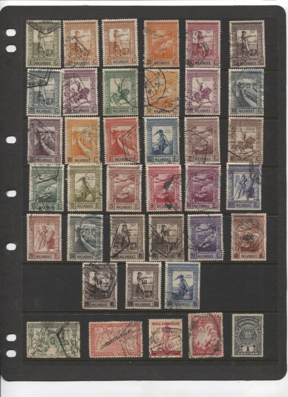 STAMP STATION PERTH - Mozambique #Selection of 65 Stamps Mint  / Used Unchecked