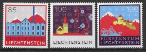 Liechtenstein 1408-10   2008  set 3   VF  NH