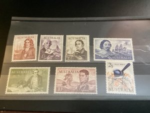 Australia Scott #372 + #374-8 MNH + #379 LH high Values cat. $227.00