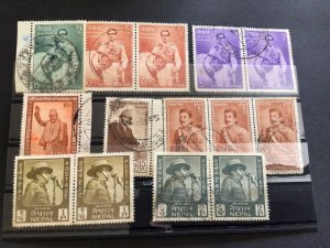 Nepal vintage used Stamps  Ref 63235 