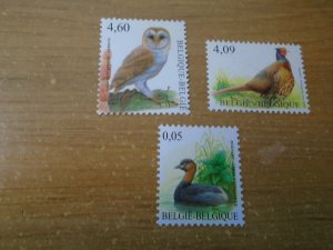 Begium  #  2409-11  MNH   Birds