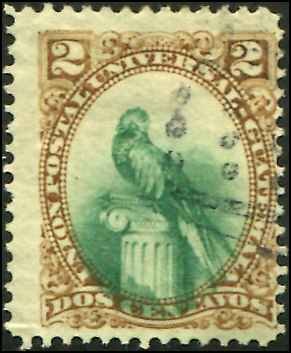 Guatemala SC# 22 Quetzal 2c USED  SCV $4.50