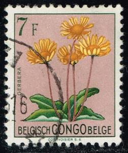 Belgian Congo #279 Gerbera Flower; Used