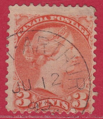 Canada - 1888 - Scott #41 - used - PORT-ARTHUR ONT. pmk