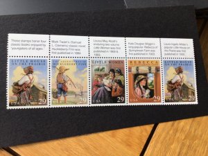 United States Famous Books  mint never hinged stamps for collecting A13044