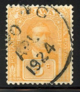 Sarawak # 57, Used.