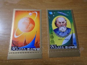 Korea People's Dem  #  2410-11    MNH   Mathematics / Space