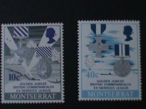 ​MONTSERRAT-1971 SC#260-3  50TH ANNIV: BRITISH COMMONWEALTH--MNH VF LAST ONE