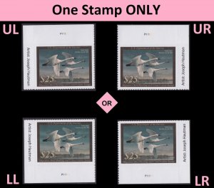 US RW90 Migratory Birds $25 plate single MNH 2023-2024