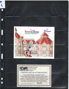 MALDIVES  1992 'DISNEY CARTOONS  M.S.  #1830  MNH