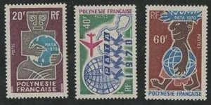 FRP SC #258-60 MNH 1970 Pacific Area Travel Assoc. Congress CV $36.75