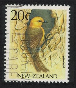 New Zealand Yellowhead Bird 1988 Canc SG#1461