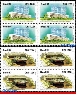 2417-18 BRAZIL 1993 ENGINEERING SCHOOLS, EDUCATION MI# 2542-43 C-1859 BLOCKS MNH