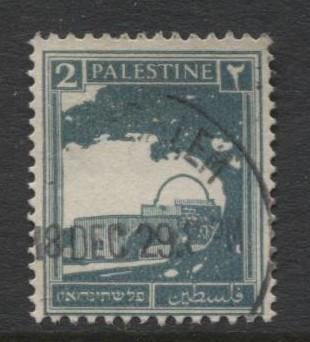 Palestine -Scott 63 - Rachel's Tomb - 1927- VFU - Single 2m Stamp