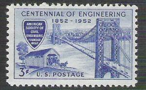 U S Scott # 1012 MNH