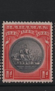 Bahamas 1930 SG126 1 Penny, Mounted mint (32056)