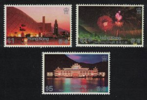 Hong Kong by Night 3v 1983 MNH SC#416-418 SG#443-445 MI#416-418