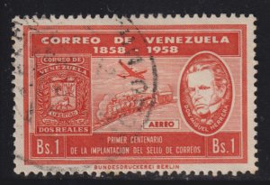 Venezuela 742 Centenary of Venezuelan Postage Stamps 1959