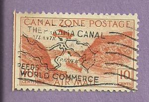 Canal Zone Used Stamp Scott C9 #2
