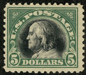 MALACK 524 F/VF OG LH, fresh color, Nice Stamp! b3204