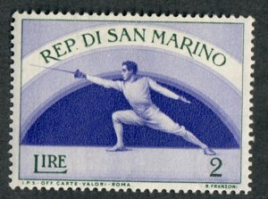 San Marino #346 Mint Hinged single