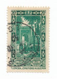 Algeria 1936 Scott 85 used - Sidi Bon Medecine Cemetary 