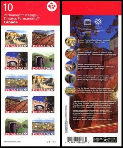 Canada 2017 -   Unesco World Heritage Sites in Canada - MNH  # BK661