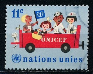 United Nations - New York #163 Single Used