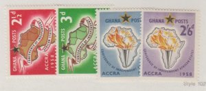 Ghana Scott #21-24 Stamp - Mint Set