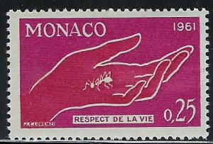 Monaco 482 MNH 1961 issue (an4617)