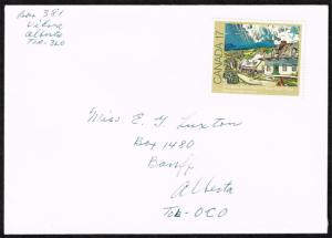 Canada #887 At Baie Saint-Paul on Cover