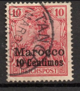 [AC] German Offices in Morocco 1900 Sc #9 Mi 9 *Used*