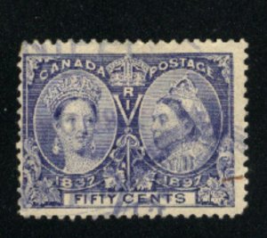 Canada #60  used  VF 1897   PD