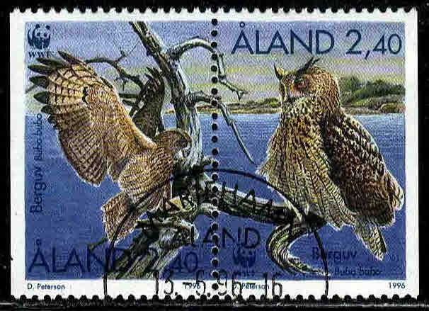 Finland, Aland Islands # 122-25 ~ Cplt Set of 4, 2 prs ~ CTO, HMR ~ cv 4.00