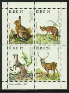Ireland #483a MNH S/Sheet, Wild Animals