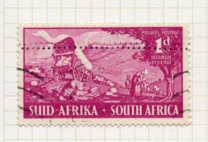 South Africa 1949 Voortrekker Mon Issue Fine Used 1d. 227159