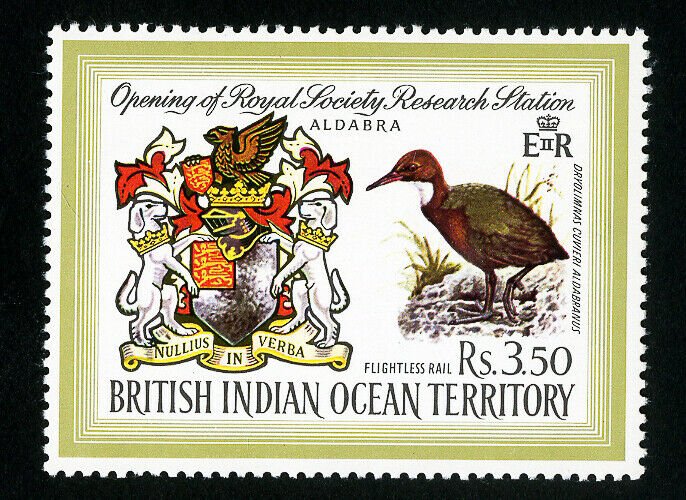 British Indian Ocean Territory Stamps # 43 XF OG NH Catalog Value $16.50