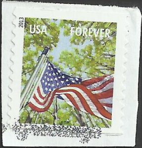 # 4775 USED FLAG IN SPRING