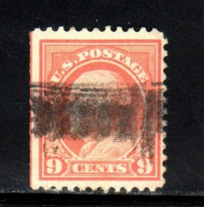 #509 9 CENT FRANKLIN F-VF USED c