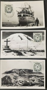 Australia Antarctica 1954 Photo First Day Cards