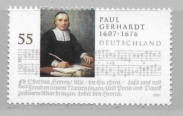 Germany 2432 Paul Gerhardt single MNH