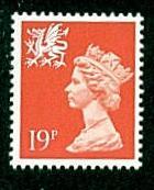 Wales - #WMMH36 Machin Queen Elizabeth II - MNH