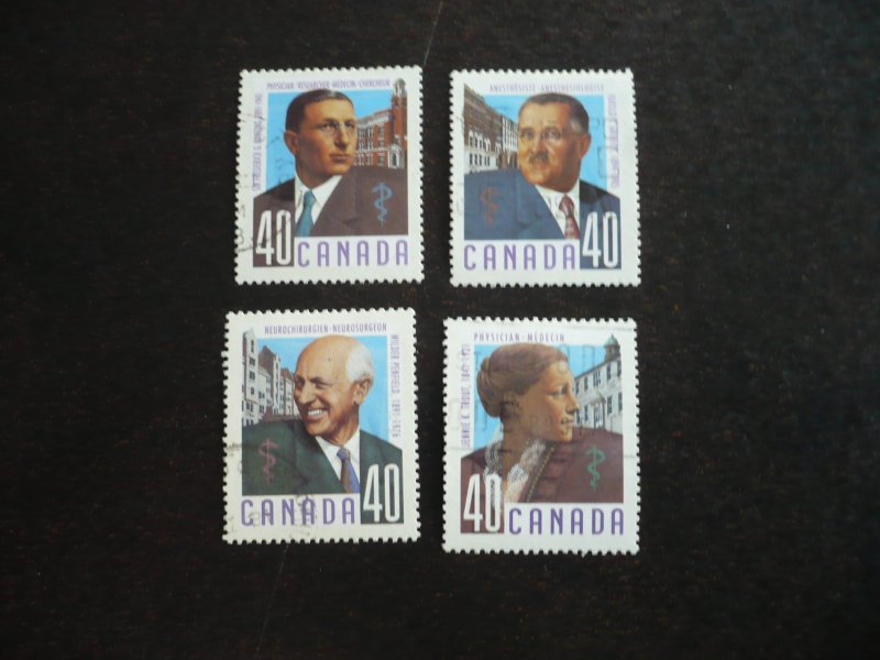 Stamps - Canada - Scott# 1302-1305 - Used Set of 4 Stamps