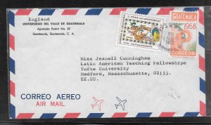 Just Fun Cover Guatemala #401,418 Airmail cover (A812)